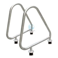 Modern 304 316 Stainless Steel Antirust Removable Handrail Swimming Pool Ladders For Handrail Fence