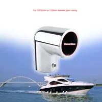 2PCS Boat Accessories 22 25mm Pipe Connector Marine Boat Yacht Hand Rail Fitting 90 Degree Elbow Hardware Tube Railing Handrail