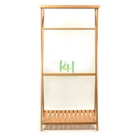 Bamboo garment racks,made by bamboo,suitable for bedroom, lobby,dbathroom,hotel