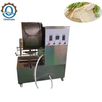 Automatic Empanada Samosa Pastry Sheet Spring Roll Skin Wrapper Making Machine