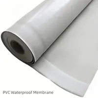 1.0mm-2.0mm PVC Roofing Membrane Polyester Reinforced Roof Waterproofing Membrane