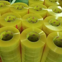 Self Adhesive Bopp Packing Tape Clear Yellowish 48mm X 320M
