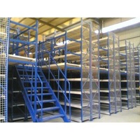 Mezzanine Floor Racks for Industrial Warehouse Storage