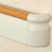 High Quality Vinyl PVC Plastic Aluminum Hospital Corridor Handrail Hospital For Hospital