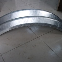 Hot dip galvanized steel highway curved guardrail
