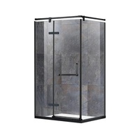 Kinglauren Modern Luxury Shower Enclosure 2 Person Steam Shower Enclosures With Acrylic Tray And Back Massager