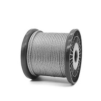 7x19 8mm 10mm 12mm 304 Stainless Steel Wire Rope Customized Guardrail Fishing Line Wire Rope Cable