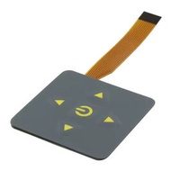 Waterproof arrow keyboard 5 keys membrane fuel dispenser membrane switch keypad switch on off