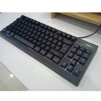 Support OEM,Gaming membrane keyboard with Backlight,87 keys with RGB backlight