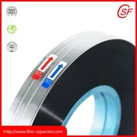 2.2 ~ 12 Micron High Resistance Mpp/BOPP Zn-Al Metallized Polypropylene Film for Capacitor Use
