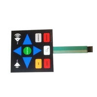 Manufacturer sale Membrane switches Electronics Customized waterproof FPC/PET circuit capacitive