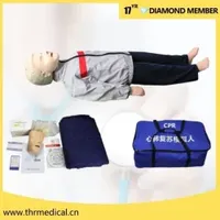 Advanced Child Full Body CPR Manikin Training Model Dummy with Controller