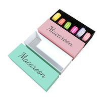 Hot Sale Pastry Bakery Dessert Packaging Box Custom Macaron Cupcake Donut Boxes Wholesale Full Color Printing Desserts Box