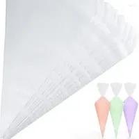 Baking Tools 100 PCS Thick Disposable Pastry Bags DIY Cake Cream Decoration Piping Bag Icing Supplies Sleeves