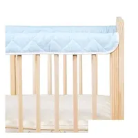 Bed Rails Cotton Crib Around Cushion Cot Protector Born Bedding Guard Wrap Couch Guardrail Kids Room Decoration 230914 Drop Delivery Oteoo