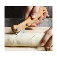 Baking Pastry Tools Bread Curved Cutter Baguette Cutting French Toast Bakery Tool Carving Dough Sec88 Drop Delivery Home Garden Ki Dhayc