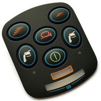 Graphic Overlay Membrane Switch, Control Faceplate, Membrane Switches, Printing Plates