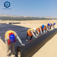 2mm HDPE Membrane Pond Liner Geomembrane Manufacturers for Mining Project in Malaysia