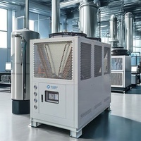 HY Factory Direct Sales High Efficiency Chillers Water Cooled 3HP 10Ton Industrial Air Cooled Chiller
