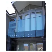 Orient Villa Railing Balcony Fence Frameless Standoff Glass Handrail
