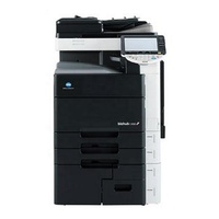 New konica minolta fax 90% print scan copy copiers second hand /used printing machine (bizhub C452 C552 C652)