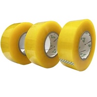 Custom bopp transparent clear packing tape opp adhesive silent no noise boop easy tear packaging tape