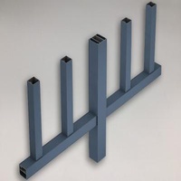 GB 5237-2008 Extruded Aluminum Profiles Aluminium Handrail Profiles T4 T5 T6