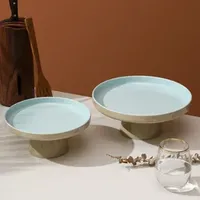 Wholesale Reusable Melamine Restaurant Plastic Pastry Plate