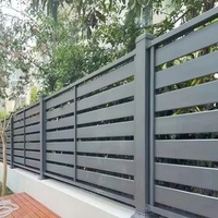 Balcony guardrail staircase handrail villa community wrought iron fence zinc steel fence, fence aluminum