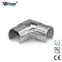 Customized Connector Square Tube Joint 304 Stainless Steel Slot Tube Handrail