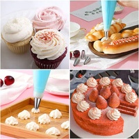 Pastry Turntable Kit Cake Decorating Supplies Baking Tools Accessories Rotating Stand Cream Nozzles for