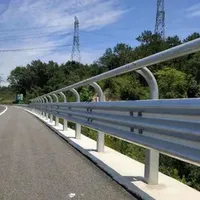 Factory Direct Sale Galvanized Crash Barrier Three Waves Highway Guardrail for Sale
