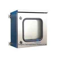 Double Doors Waterproof Stainless Steel 304 Control Panel Enclosures Making