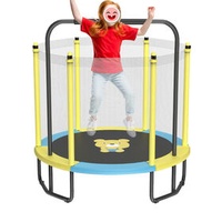 High quality handrail safety jump child trampoline