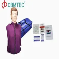Emergency Training Medical Silicone Simulation Half Body CPR Manikin