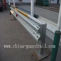 Traffic Corrugated W Beam Hot Dipped Galvanized Road Safety Guardrail