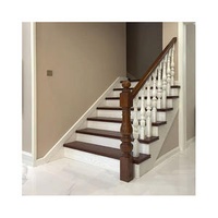 New creative red oak stair handrail red can be custom colour different specification stair railing handrail