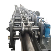 Three Waves Guardrail Roll Forming Machine PLC Control System CE Certification