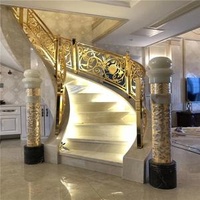 Hot Sale New Arrivals Aluminum Casting Balustrades Handrails Railings for Hotel/Villa/House