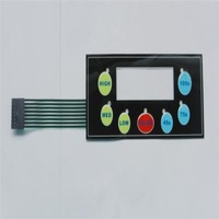 Medical Machine PET Tactile Membrane Keypad Switch , Membrane Keypads Customized