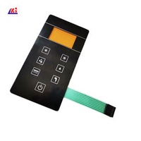 Zhongshan Membrane Switch Customize Embossed Tactile Membrane Switches with Color Printing
