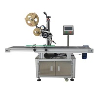 Plastic Packaging Material BOPP Pouch Glass Board Labeling Machine for Garbage Bags
