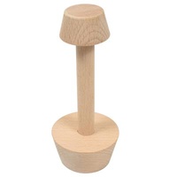 Viable Wooden Egg Poultry Molds Pastry Tamper Tool Wooden Tart Tamper Set Shell Molds Pastry Dough Tart Tamper Kit Presser