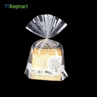 YTBagmart Custom Bopp Cpp Opp Food Bread Packaging Moisture Proof Plastic Self Adhesive Bag With Logo