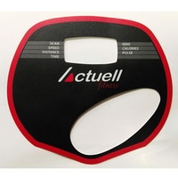 Custom Membrane Overlay panel for control panel with LCD window