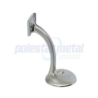 Residential Satin Nickel Door Hardware Zinc Die - Cast Heavy Duty Handrail Bracket