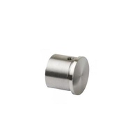 Blackened Chromed Aluminum Tube End Caps Aluminum Handrail End Caps