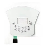 Custom Waterproof Anti-scratch Graphic Overlay panel Membrane Keypad Switches