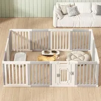 Dog Home Collapsible Fence Pet Guardrail Combination Of Small And Medium-sized Cage Indoor Isolation Supplies