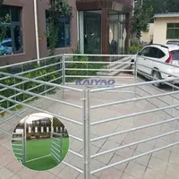 Hot-Selling Sturdy Guardrail for High-Quality Pasture Hot-DIP Galvanizing Cattle Panels